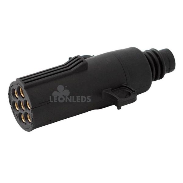 Enchufe Tipo N para 24V de Plastico Macho 611580 Vignal | LeonLeds
