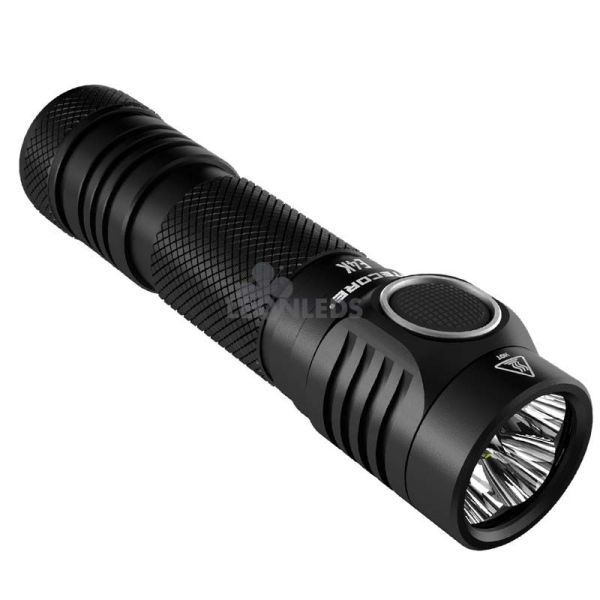 Torche à Main 4 LEDs Haute Puissance E4K corps droit Nitecore | Éclairage LeonLeds