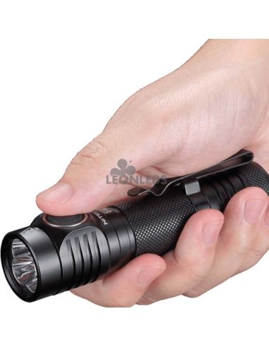 Linterna de Mano 4 LEDs Alta Potencia E4K cuerpo lateral Nitecore | LeónLeds Iluminación