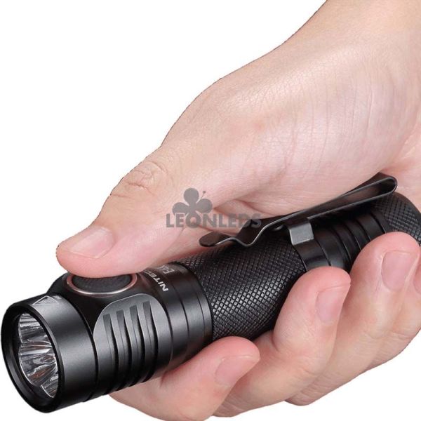 Torche à Main 4 LEDs Haute Puissance E4K corps latéral Nitecore | Éclairage LeonLeds