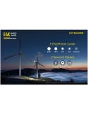 Torche à Main 4 LEDs Haute Puissance E4K 5 modes de luminosité et 3 modes spéciaux Nitecore | Éclairage LeonLeds