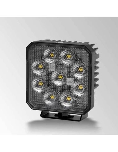 Faro de Trabajo LED cuadrado Hella Value Fit TS3000 3000Lm | LeonLeds