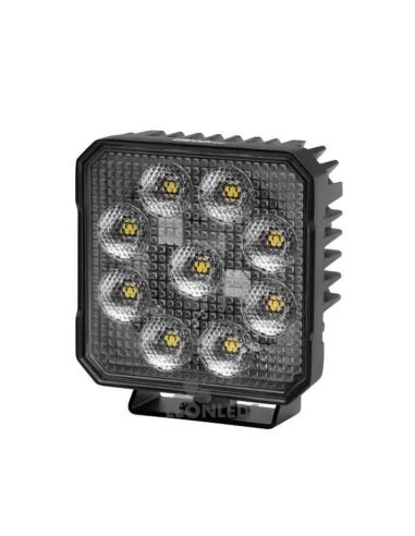Luz de trabalho LED quadrada Hella Value Fit TS3000 3000Lm | leonleds