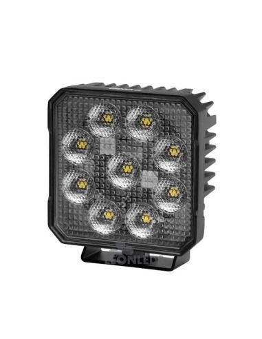 Faro de Trabajo LED cuadrado Hella Value Fit TS3000 3000Lm | LeonLeds