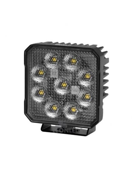Farol de trabalho LED quadrado Hella Value Fit TS3000 3000 lúmens | LeonLeds