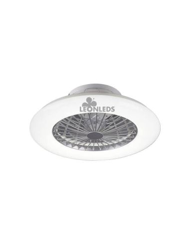 Ventilador Plafón LED blanco Stralsund R62522187 | LeonLeds Iluminación