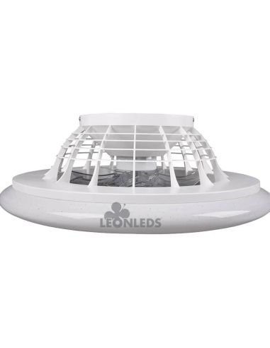 Ventilador Plafón LED blanco Stralsund R62522187 | LeonLeds Iluminación