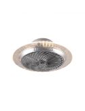 Ventilador Plafón LED Cromado Narvik Trio Lighting | LeonLeds Iluminación