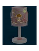 Lampe de table bébé avec éléphants Little Elephant 61331S Dalber | leonleds