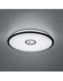 Plafón LED negro con mando a distancia 50W Okinawa Trio Lighting 629090101 | LeonLeds