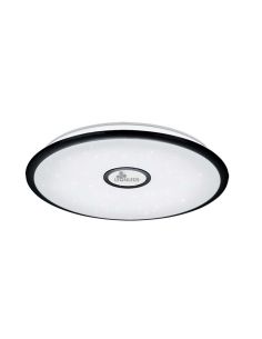 Plafón LED negro con mando a distancia 50W Okinawa Trio Lighting 629090101 | LeonLeds