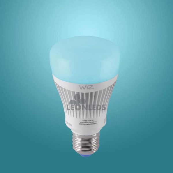 Bombilla LED WiZ regulable inteligente App y control de voz conexión WiFi E27 11,5W Trio Lighting | León Leds Iluminación