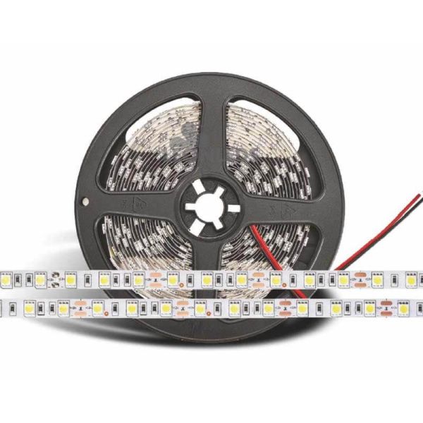Bande LED 12V IP65 5050 60Led/m et Bande LED 14.4W/m | Éclairage LeonLeds