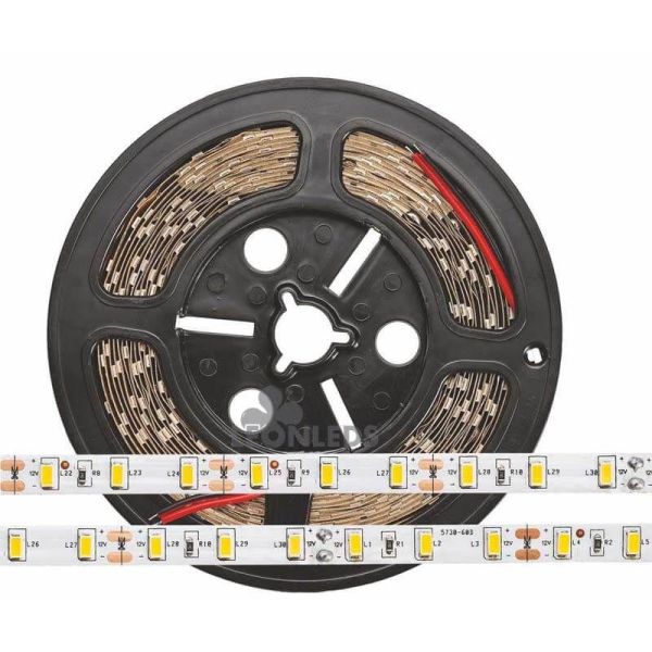 Ruban LED 5630 12V IP20 60Led/m et 16W/m 5 Mètres | leonleds