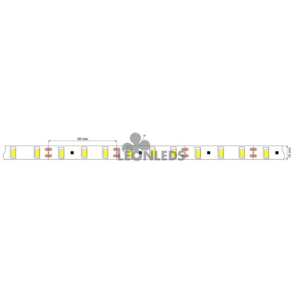 Tira LED 5630 12V IP20 60Led/m y 16W/m 5 Metros | LeonLeds