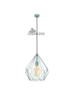 Lámpara de Techo vintage Carlton 1 menta 1XE27| Lámpara vintage de techo de Eglo Lighting | LeonLeds Iluminación