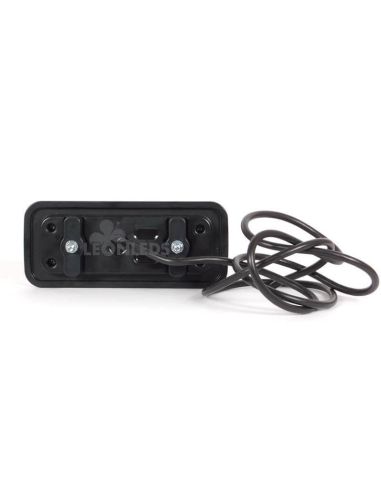 Piloto Trasero LED 5 Funciones rectangular Tulipa Blanca 12-24V | LeonLeds Iluminación