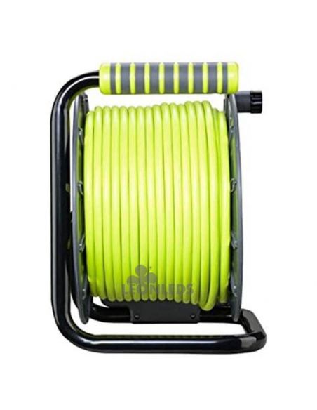 Bobina de Cabo 50 metros + 4 Tomadas 3000W 250V Luceco | Leon Iluminação LED