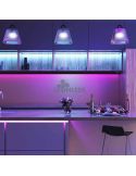 Ruban LED 2558 9W/m IP20 RVB 5 mètres Vtac | ruban LED RVB multicolore pour cuisine | Vente de rubans LED | Éclairage LeonLeds