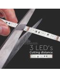 Tira LED 2558 9W/m IP20 RGB 5 metros Vtac | tira LED RGB corte cada 3 LED's | Venta de tiras LED| LeonLeds Iluminación