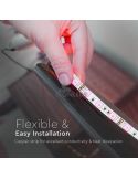 Tira LED 2558 9W/m IP20 RGB 5 metros Vtac | tira LED RGB multicolor flexible | Venta de tiras LED| LeonLeds Iluminación