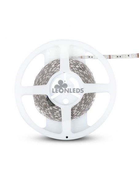 Tira LED 2558 9W/m IP20 RGB 5 metros Vtac | tira LED RGB multicolor para comercio | Venta de tiras LED| LeonLeds Iluminación