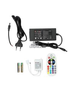 Tira LED 2558 9W/m IP20 RGB 5 metros Vtac | tira LED RGB multicolor caja | Venta de tiras LED| LeonLeds Iluminación 2