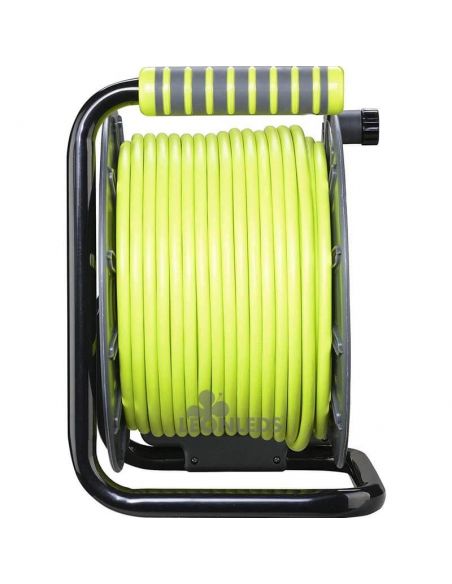 Bobina de Cabo IP44 25M + 3 Plugues 3000W 250V Luceco Pro XT | leonleds