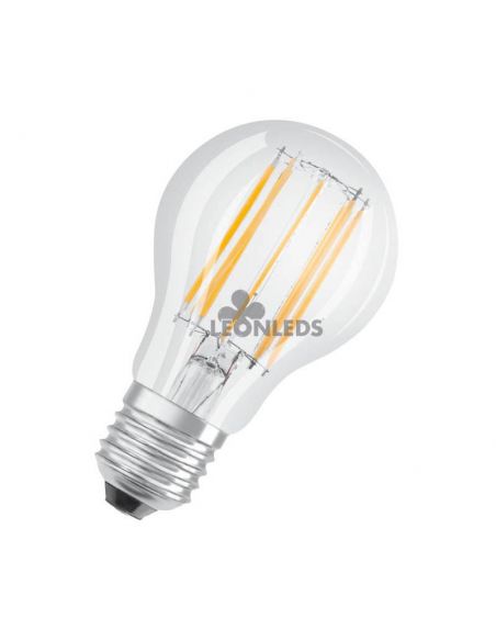 Bombilla LED E27 Filamento PARATHOM 10W A60 | Bombilla LED A60 Vintage OSRAM 4000K| LeonLeds Iluminación