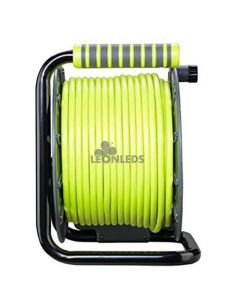 Enrollacable 25M con 2 USB + 2 Enchufes 3000W 250V Luceco | LeonLeds Iluminación 2