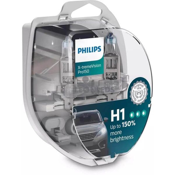 Bombillas H1 X-tremeVision Pro150% Philips | LeonLeds