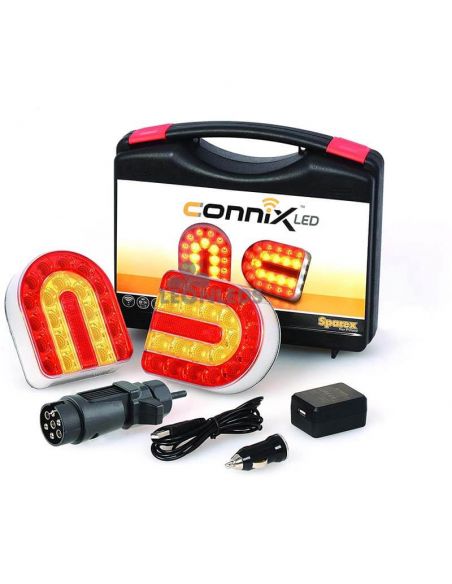 Luzes de LED para reboque ou implemento agrícola sem fio | Leon Iluminação LED