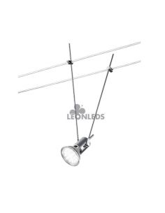 Lámpara de Techo 5 Luces Plateada Basic | lámpara de techo | LeónLeds Iluminación 2