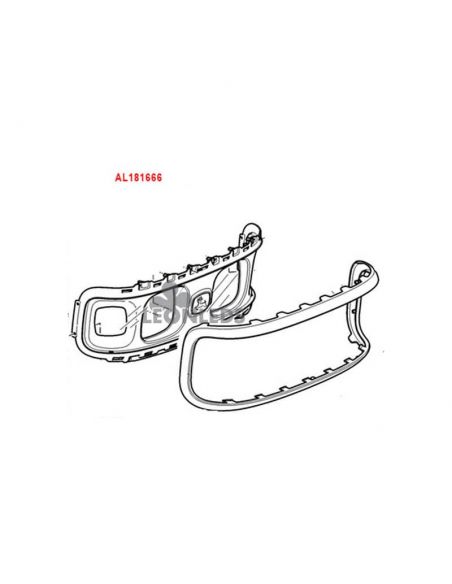 John Deere 6030 et 7030 Verre de phare Premium AL186616 | Éclairage LeonLeds