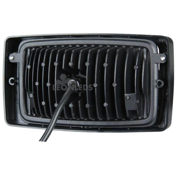 Faro LED empotrable rectangular 5400Lm Massey Ferguson Fendt Case Terex Claas Liebherr Agropar | LeonLeds