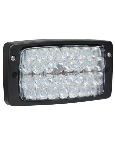 Faro LED empotrable rectangular 5400Lm Massey Ferguson Fendt Case Terex Claas Liebherr Agropar | LeonLeds
