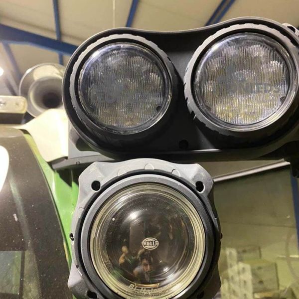 Phare LED encastrable rond 45w et 4050Lm Fendt Claas Agropar | leonleds