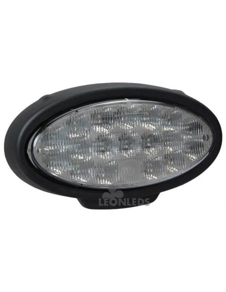 Potente farol de LED oval embutido 4.100Lm John Deere Séries R e M Agropar | leonleds