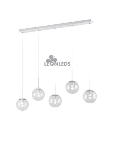 Lámpara de techo bolas de cristal Balini