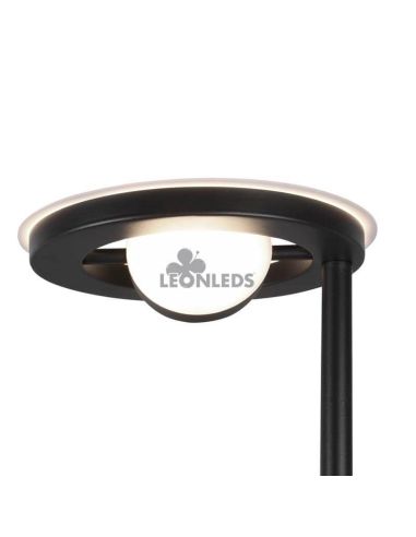 Luminária de pé com intensidade regulável Barrie Trio Lighting | luminária de chão dois braços | Iluminação Leds Leão