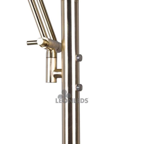 Lámpara de pie LED con color de luz regulable Barrie Trio Lighting | estructura metal | León Leds Iluminación