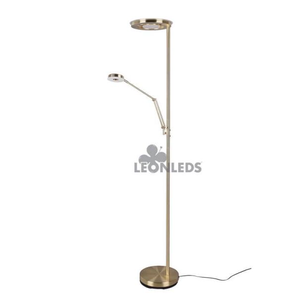 Lampadaire LED avec couleur de lumière réglable Barrie Trio Lighting | lecture spéciale | Éclairage Led Lion