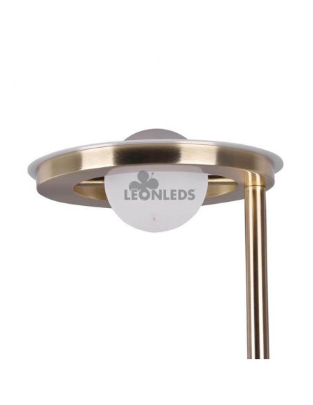 Lámpara de pie LED con color de luz regulable Barrie Trio Lighting | brazo corto | León Leds Iluminación
