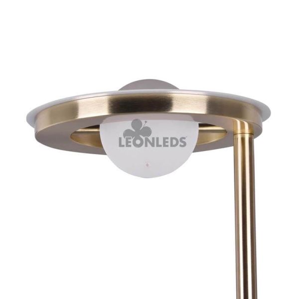 Lampadaire LED avec couleur de lumière réglable Barrie Trio Lighting | bras court | Éclairage Led Lion