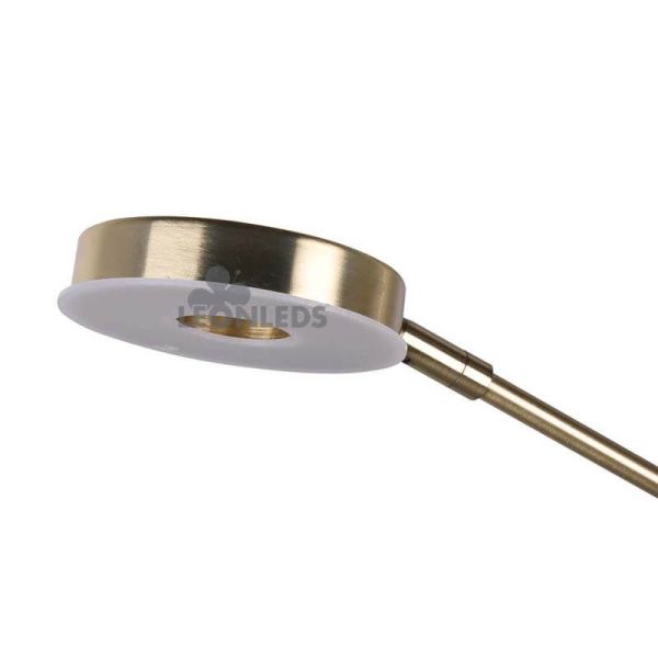 Lámpara de pie LED con color de luz regulable Barrie Trio Lighting | brazo largo | León Leds Iluminación