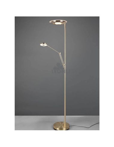 Lámpara de pie LED con color de luz regulable Barrie Trio Lighting | interruptor externo | León Leds Iluminación