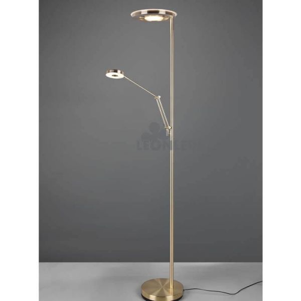 Lámpara de pie LED con color de luz regulable Barrie Trio Lighting | interruptor externo | León Leds Iluminación