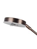 Lámpara de pie LED bronce viejo Barrie Trio Lighting | brazo corto | León Leds Iluminación