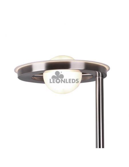 Lámpara de pie LED dos brazos Barrie Trio Lighting | lampara pie metal | León Leds Iluminación