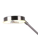 Lámpara de pie LED dos brazos Barrie Trio Lighting | estructura metal | León Leds Iluminación
